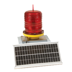 太陽能智能航空障礙燈（低光強）配單晶硅電池板5W